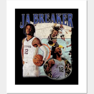 Ja Morant JA BREAKER Vintage Posters and Art